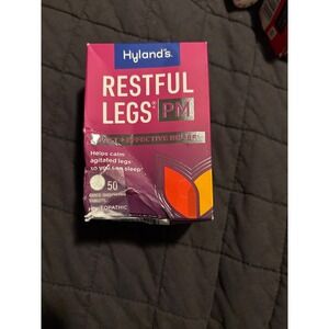 Hylands Restful Legs PM 50 Quick Dissolving Tablets Homeopathic Fast Relief